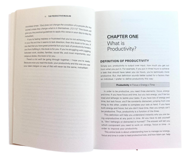 The Productive Muslim Book (23179)