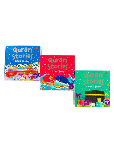 Quran Stories - Little Library - (4 Board Books Set)