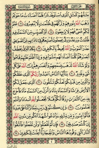 Al Quran Al Kareem - Mushaf Uthmani Beirut Print
