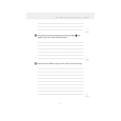 Islamic Studies: Workbook 6 – Learn about Islam Series-4