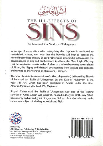 The Ill Effects of Sins-3